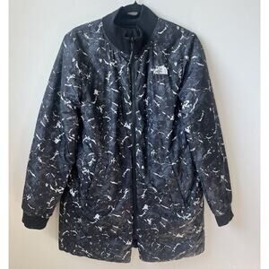 The North Face Women's Du Nord, L Black Mountain Abstract Reversible